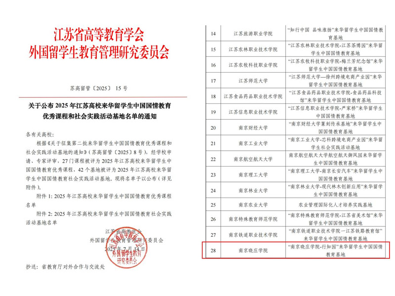 “南京晓庄学院-行知园”获评“...